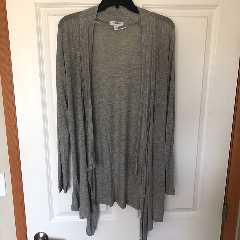 Grey Indigo cardigan